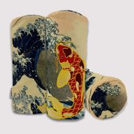 Sunfish Great Wave Koi Fish, view 1 of 10