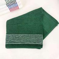 Sunfish Premium Caddy Towel — White with red stripes, view 9 of 9