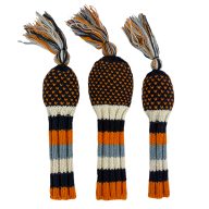 Sunfish Orange, Navy, Light Blue and White Chevron, view 1 of 5