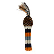 Sunfish Orange, Navy, Light Blue and White Chevron, view 3 of 5