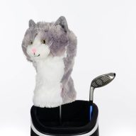 Daphne's Headcovers Cat — Grey & White, view 3 of 6