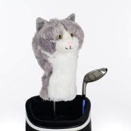 Daphne's Headcovers Cat — Grey & White, view 4 of 6
