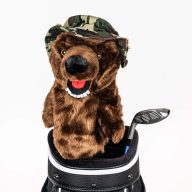 Daphne's Headcovers Military Bear, view 1 of 2