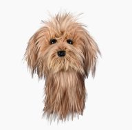 Daphne's Headcovers Scruffy Dog, view 2 of 2