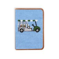 Smathers & Branson Beverage Cart — Light Blue, view 1 of 3