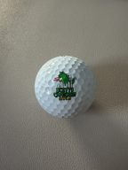 Scotty Cameron Godzilla (Dogzilla) Pro V1 Logo Ball — Green/Yellow, view 5 of 10