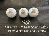 Scotty Cameron Godzilla (Dogzilla) Pro V1 Logo Ball — Gallery, Blue, view 7 of 10