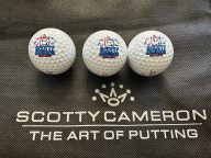 Scotty Cameron Jackpot Johnny Pro V1 Logo Ball — Blue, view 3 of 5