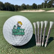 Scotty Cameron Jackpot Johnny Pro V1 Logo Ball — U.K. Crew, view 4 of 5