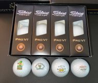 Scotty Cameron Feelin' Lucky St. Patrick's Day Pro V1 Logo Ball, view 2 of 2