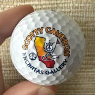 Scotty Cameron Encinitas Logo Ball — Tour Preferred, White, view 1 of 2
