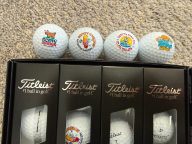 Scotty Cameron Peace Surfer Pro V1 Logo Ball, view 2 of 3