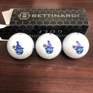 Bettinardi Betti Bomb Logo Ball — Blue, view 2 of 3