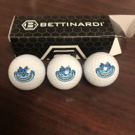 Bettinardi Fat Cat Logo Ball — Blue, view 2 of 2