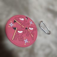 Scotty Cameron Wasabi Warrior Bag Tag — Red, view 4 of 4