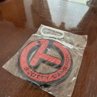 Scotty Cameron Circle T Cookie Cutter Bag Tag — Red/Black, view 1 of 13