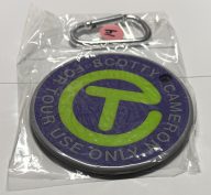 Scotty Cameron Circle T Cookie Cutter Bag Tag — Purple/Lime, view 9 of 13