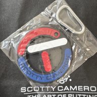 Scotty Cameron Circle T Cookie Cutter Bag Tag — Red/White/Blue, view 10 of 13
