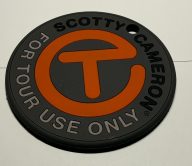 Scotty Cameron Circle T Cookie Cutter Bag Tag — Orange, view 12 of 13