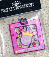Scotty Cameron Jackpot Johnny Bag Tag — Pink, view 2 of 2