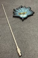 Scotty Cameron Agave Man Key Fob — Teal, view 2 of 4