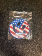 Scotty Cameron Smiley Face Putting Disc — Red/White/Blue, view 1 of 3