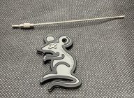Scotty Cameron Tour Rat Key Fob — Gray, view 2 of 2
