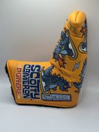 Scotty Cameron Godzilla Surfer Putter Cover — Orange, view 2 of 3
