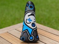 Scotty Cameron Jackpot Johnny — Charcoal-Turbo Blue, view 1 of 3