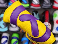 Scotty Cameron Industrial Circle T — Kobe Yellow/Purple Tour Jester Circle T Tour Issue, view 8 of 36