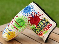 Scotty Cameron Paint Splash Circle T — White Circle T Tour Issue, view 1 of 2
