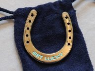 Scotty Cameron Lucky Horseshoe Ball Marker — Get Lucky - Chromatic Bronze/Tiffany, view 1 of 2