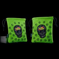 Don't Give A Putt Real Deal Game Over Cinch Sack — Green, Orange, Yellow, view 1 of 3