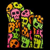 Don't Give A Putt 8-Bit Fore-Gotten Skulls, view 1 of 3