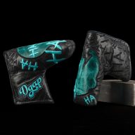 Don't Give A Putt Defaced DGAP Skull — Green, view 3 of 6