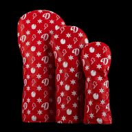 Don't Give A Putt DGAP Monogram — Red, view 4 of 11