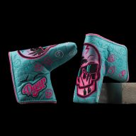 Don't Give A Putt Exotic Sunset Skull, view 1 of 2