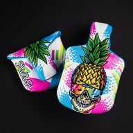 Don't Give A Putt Hawaiian Pineapple Skull, view 2 of 2