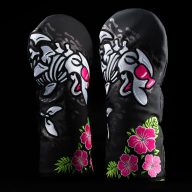 Don't Give A Putt Hibiscus Skeleton Flipper, view 1 of 6