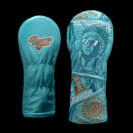 Don't Give A Putt Lady Liberty — Teal, view 3 of 4