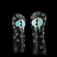 Don't Give A Putt Leaking Skull — Teal, view 3 of 4