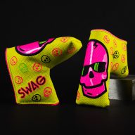 Don't Give A Putt Lemon Zest Pink Zig Zag, view 2 of 2