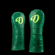 Don't Give A Putt Real Deal Gator — Green, Grey and Yellow, view 1 of 19