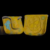 Don't Give A Putt Real Deal Skull — Yellow Skull, view 2 of 11