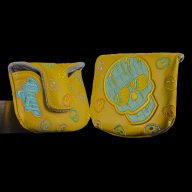 Don't Give A Putt Real Deal Skull — Mint Skull, view 4 of 11