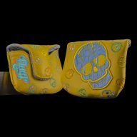 Don't Give A Putt Real Deal Skull — Blue Skull, view 5 of 11