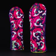 Don't Give A Putt Stacked Flipper — Pink and Purple, view 3 of 13