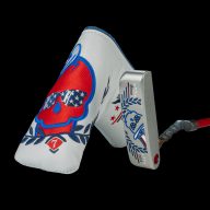 Don't Give A Putt Exterminator One — DGAP RWB Skull Twist Neck, view 34 of 36