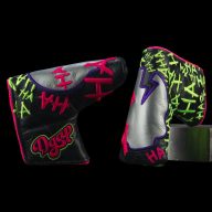 Don't Give A Putt Real Defaced DGAP Skulls Black, view 2 of 2