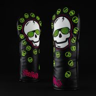 Swag Golf Pink & Bolt Eclipse Skull, view 5 of 6
